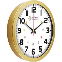 V30-570-A Metalize Duvar Saati