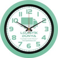 V30-346-MYSL Plastik Duvar Saati