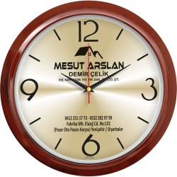V30-606-AH Plastik Duvar Saati